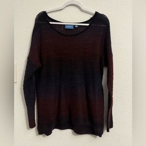 Mixed color sweater oversized and soft